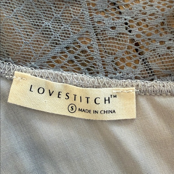 Lovestitch Women's Tie Dye Lace Cami Top Size Small - Picture 11 of 13